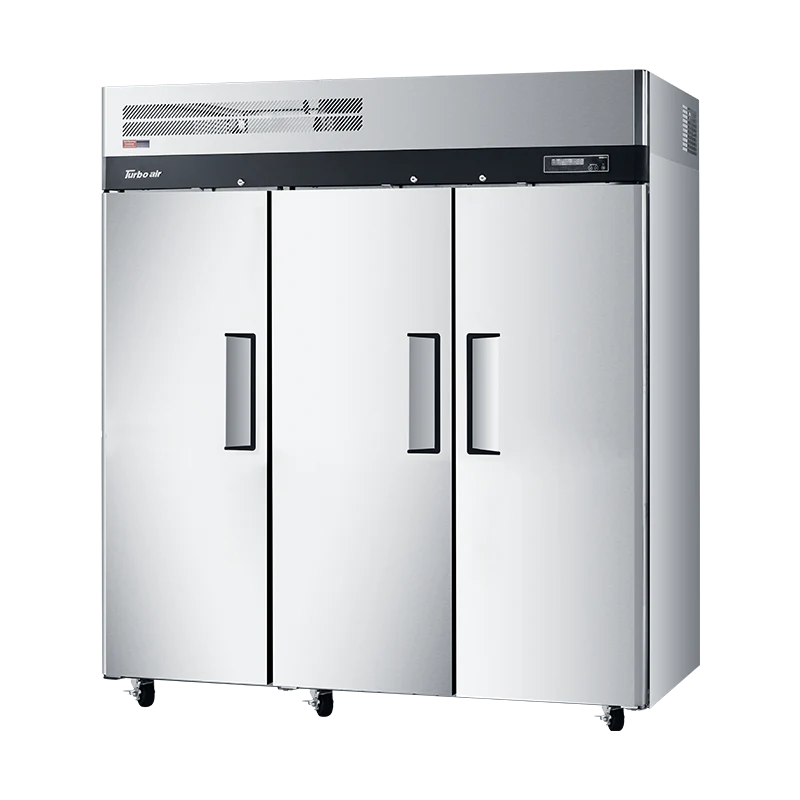 Turbo Air 1876L 3 Door Commercial Upright Fridge KR65-3-N
