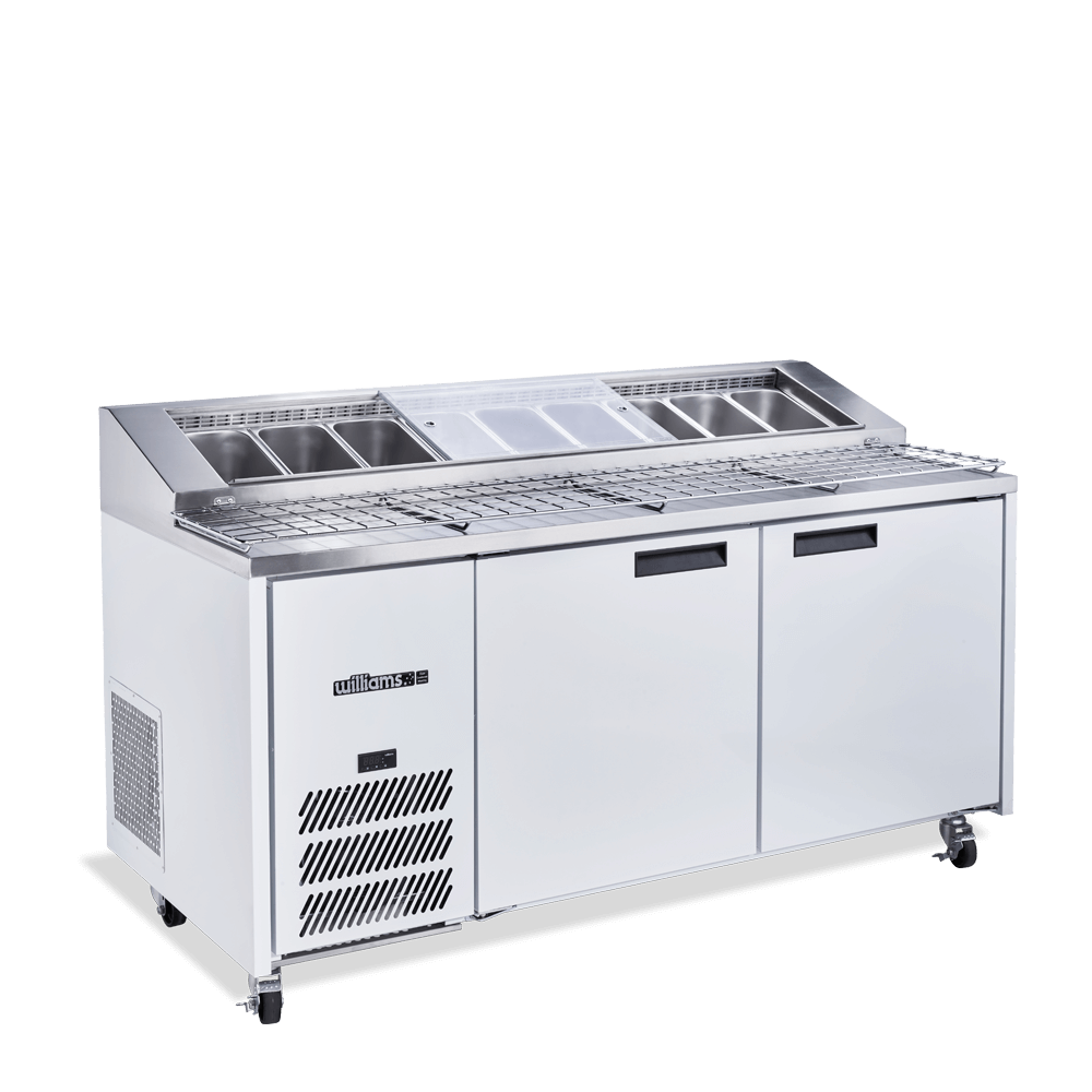Williams Jade 710L 2 Door Pizza Prep Counter HJ2PCBA