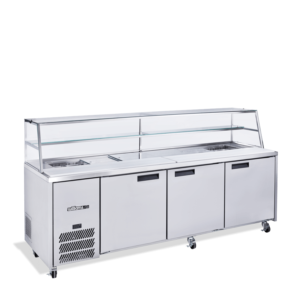 Williams Jade 750L 3 Door Sandwich Prep Counter HJ3SCBA