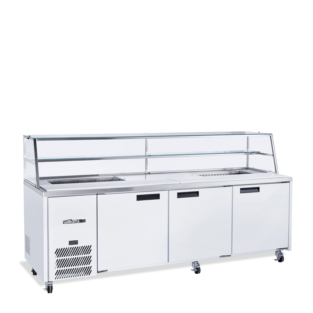 Williams Jade 750L 3 Door Sandwich Prep Counter HJ3SCBA