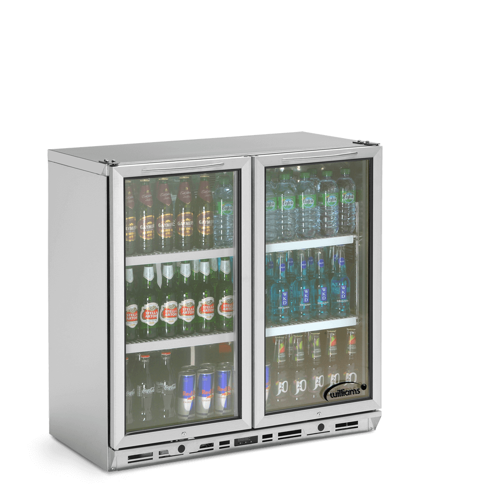 Williams 238L 2 Door Bottle Cooler BC2SS