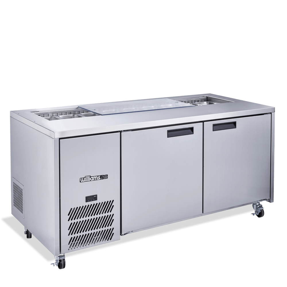 Williams Jade 500L 2 Door Sandwich Prep Counter HJ2SCBA