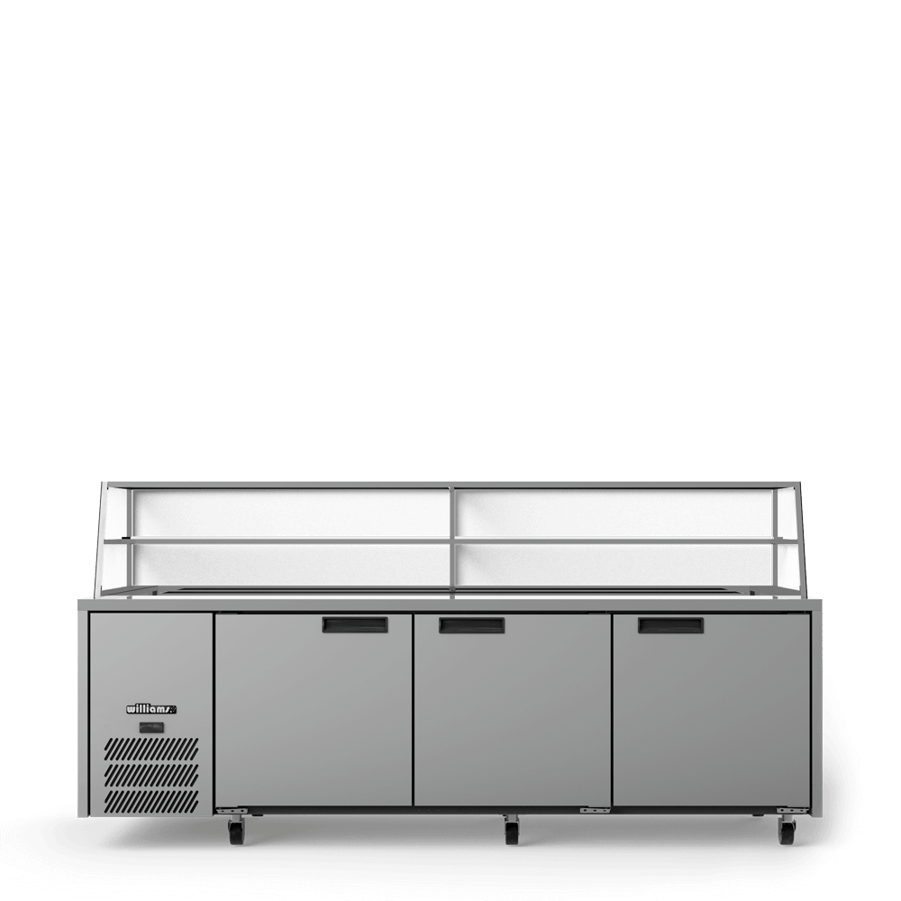 Williams Jade 750L 3 Door Sandwich Prep Counter HJ3SCBA