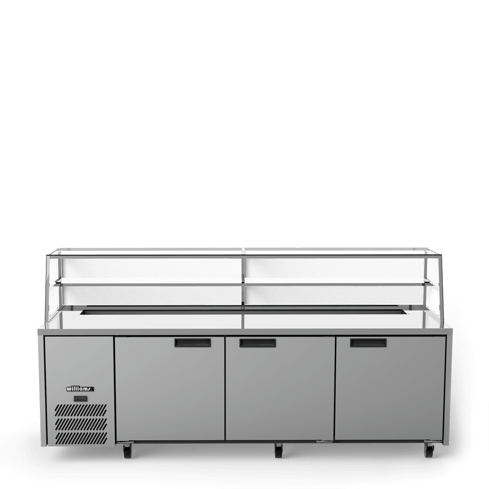 Williams Jade 750L 3 Door Sandwich Prep Counter HJ3SCBA