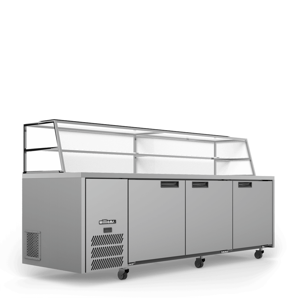 Williams Jade 750L 3 Door Sandwich Prep Counter HJ3SCBA