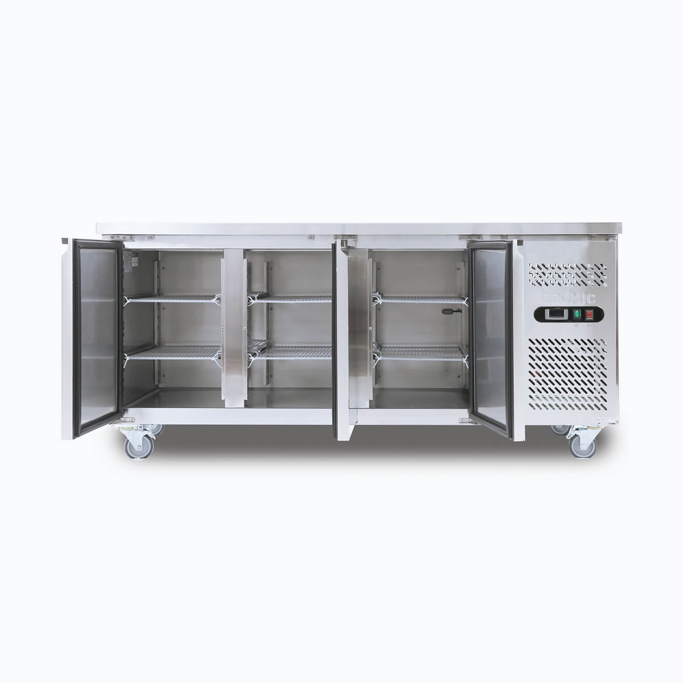 Bromic 3 Door Under Bench Freezer UBF1795SD-NR open