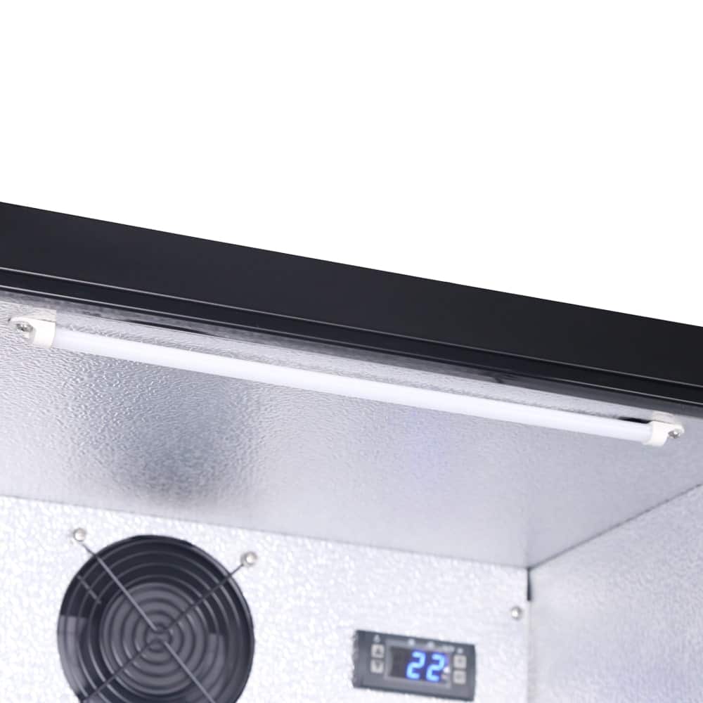 Bromic 118L 1 Door Glass Door Back Bar Fridge BB0120GD-NR
