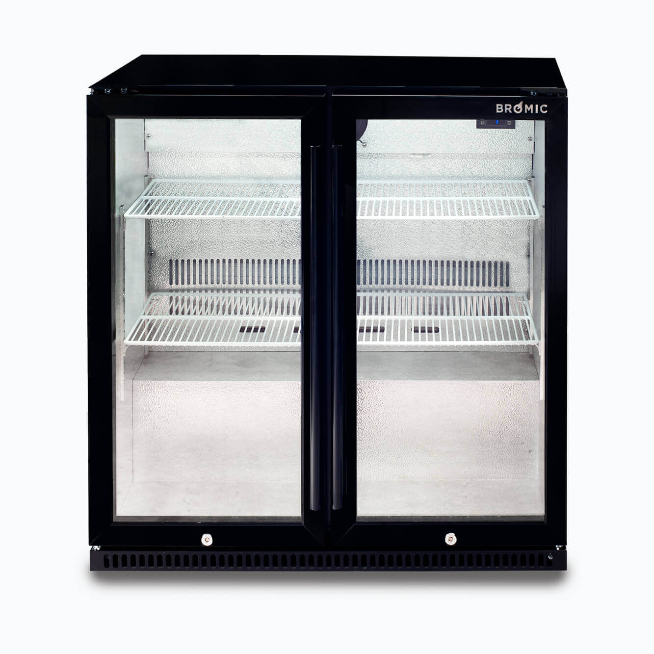 Bromic 190L 2 Door Glass Door Back Bar Fridge BB0200GD-NR