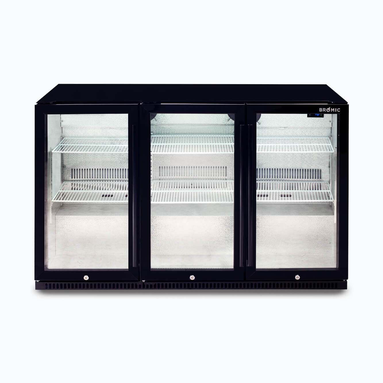 Bromic 307L 3 Door Glass Door Back Bar Fridge BB0330GD-NR
