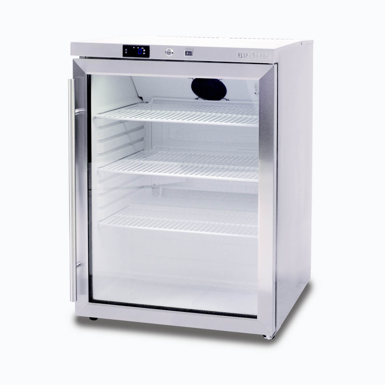 Bromic 138L 1 Door Under Bench Glass Display Fridge UBC0140GD-NR
