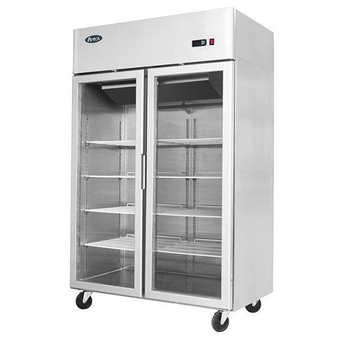 Atosa 1240L 2 Door Top Mounted Freezer Showcase MCF8602