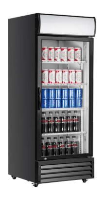 Atosa 600L 1 Door Glass Door Mounted Fridge P600WB